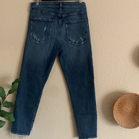 Agolde raw hem skinny jeans - Picture 6 of 8